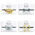 Maya J - Bold Hair Ties - 14K Gold-Plated Brass