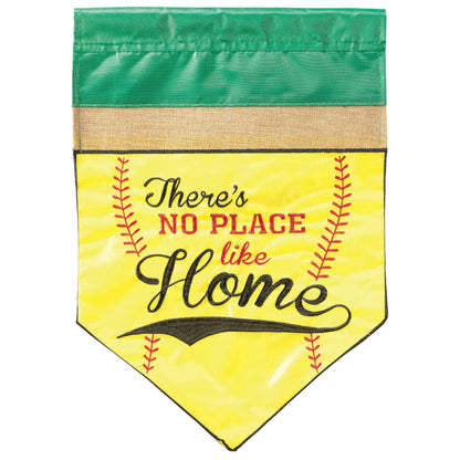 Magnolia - NO PLACE LIKE HOME SOFTBALL BURLAP