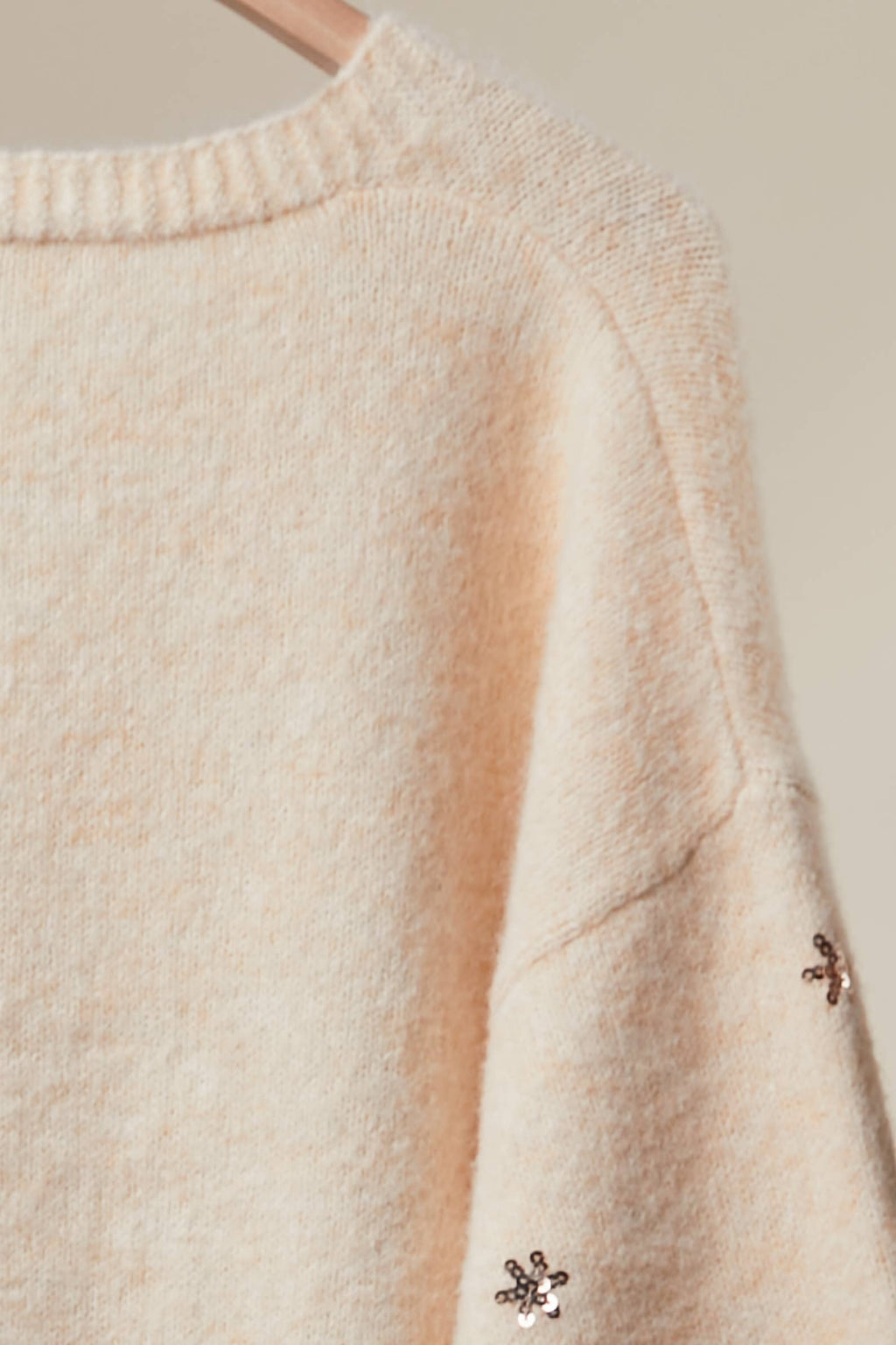 Mello. - Christmas Tree Embroidered Soft Cardigan