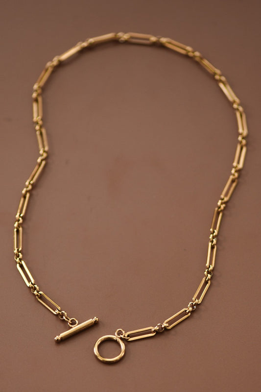 18K Non-Tarnish Stainless Steel Chain Necklace