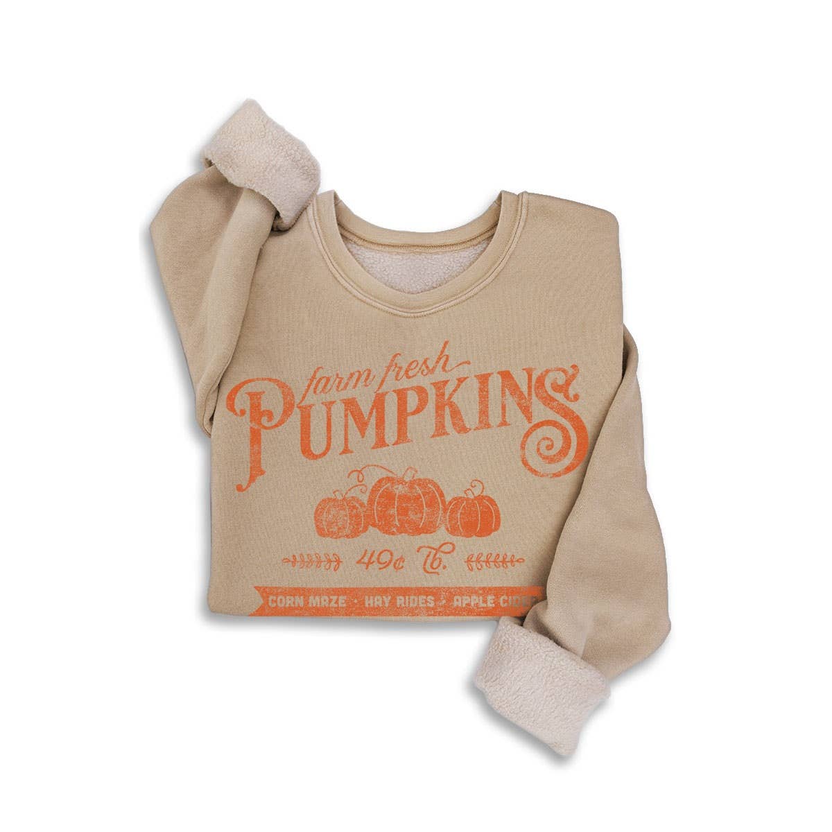 FARM FRESH PUMPKINS MINERAL SWEATSHIRTS-HRTandLUV