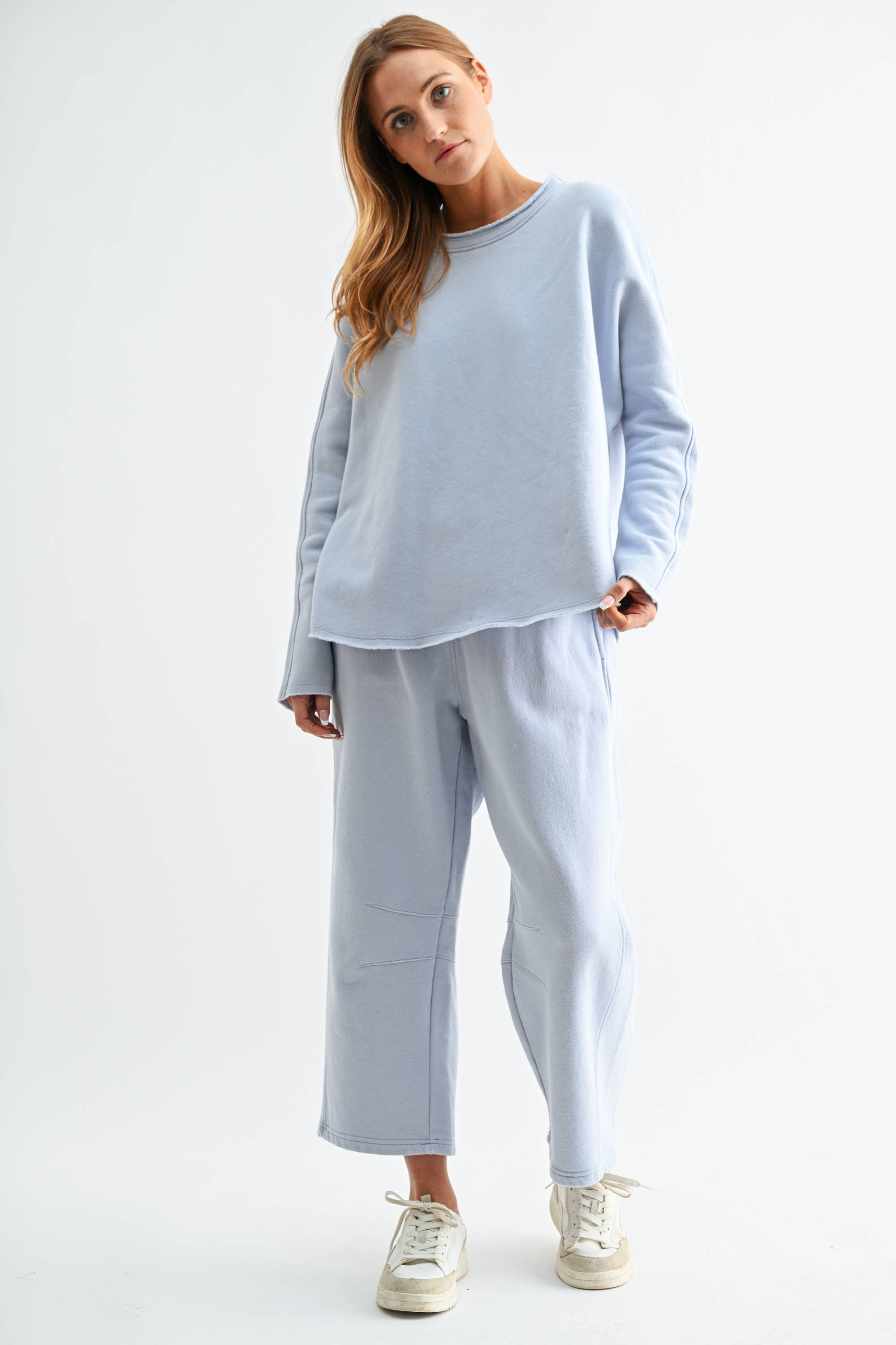 Mono B - Malibu Air Cotton Barrel Lounge Pants