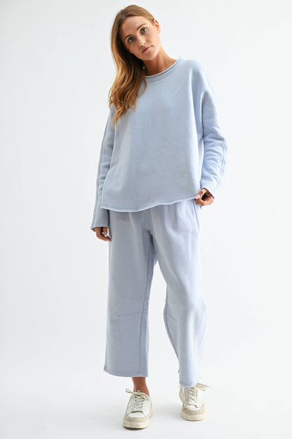 Mono B - Malibu Air Cotton Barrel Lounge Pants