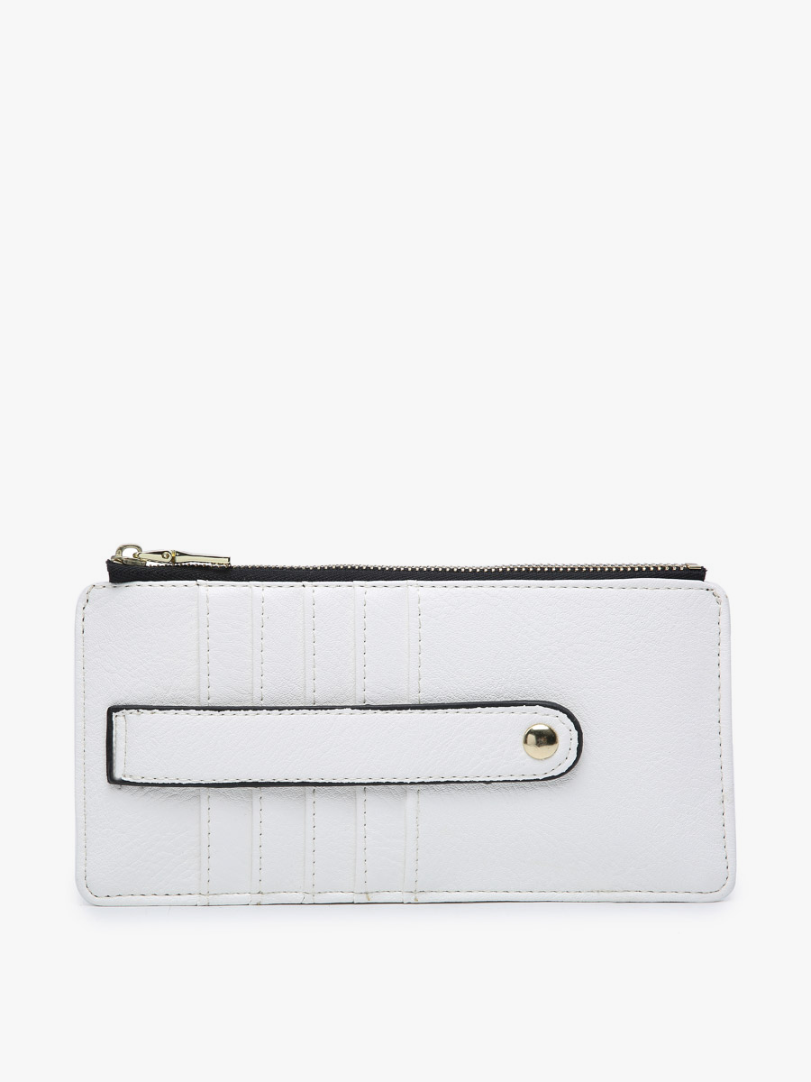 Jen & Co. - WL1889 Saige Slim Card Holder Women's Wallet