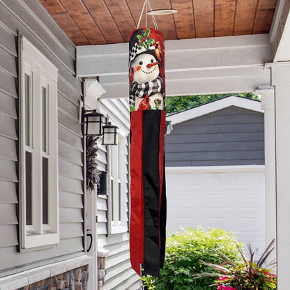 Briarwood Lane - Snowman With Cardinals Wind Spinner