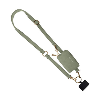 Save The Girls - Clip & Go Strap with Pouch Brushed Vegan Leather Collection