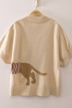 Buddy Dog Graphic Short Sleeve Knit