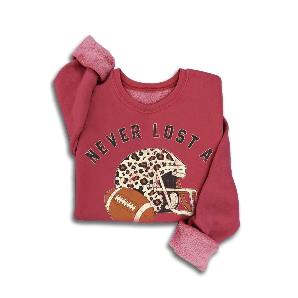 HRTandLUV - NEVER LOST A TAILGATE MINERAL SWEATSHIRTS