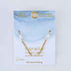 Howard's - Narelle Waterproof Gold Plated Pearl Anklet