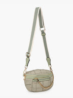 Jen & Co. - M2513 Mabel Quilted Nylon Belt Bag w/ Guitar Strap