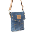 Myra Bag - Dahlia Denim Crossbody Bag