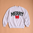 The Darling Effect - Mockneck Sweatshirt-Merry Bow