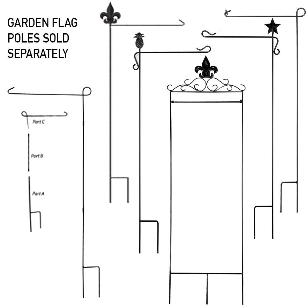 Magnolia - U.S. Flag Pledge Outdoor Print Flag