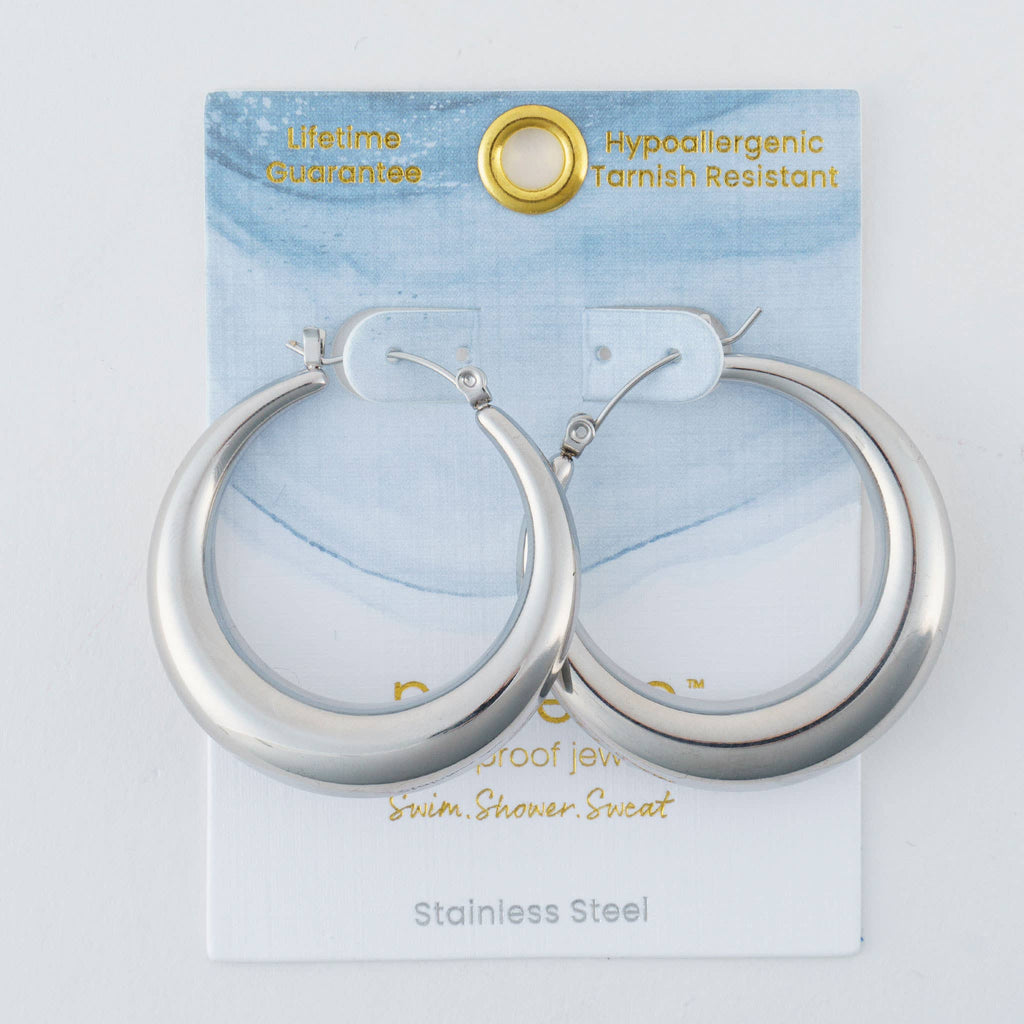Howard's - Narelle Waterproof Round Hoop Earrings