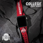 Affinity Bands - Ohio State Buckeyes Paint HD Apple Watch Band