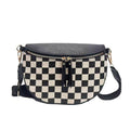 JOSSLYN by wall to wall - CROSSBODY ZIPPER REMOVAL STRAP SLING BUM BAG |