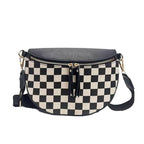 JOSSLYN by wall to wall - CROSSBODY ZIPPER REMOVAL STRAP SLING BUM BAG |