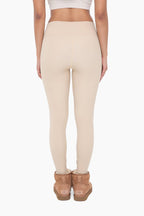 Mono B - Fleece Lined Poly-Blend Leggings
