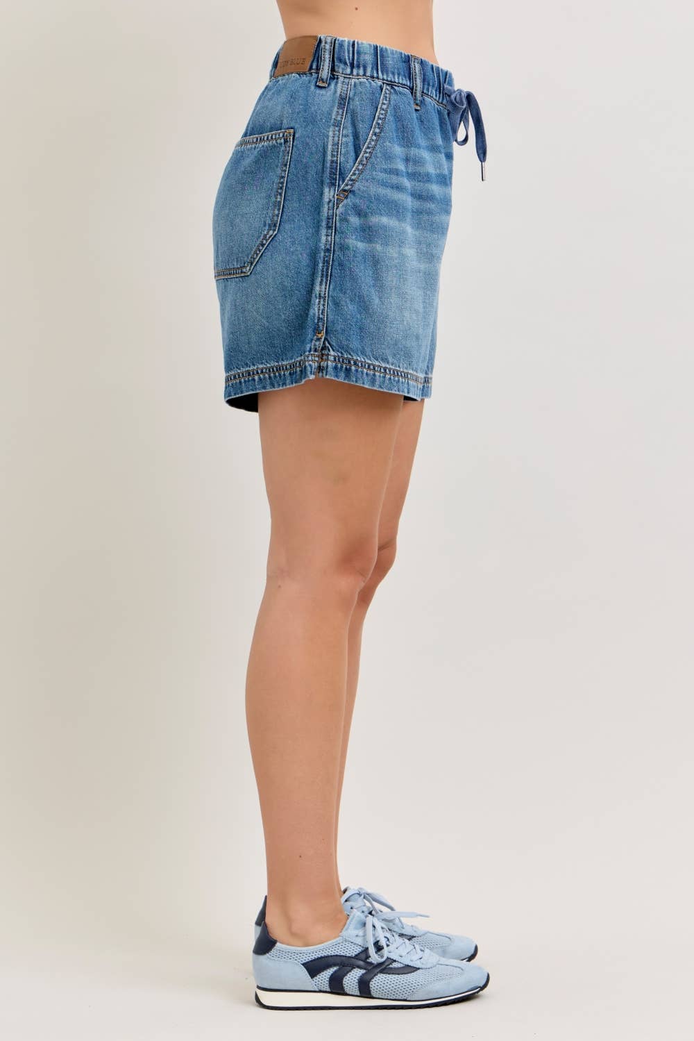 Judy Blue Jeans - HW Baggy Short Featherweight