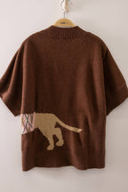 Buddy Dog Graphic Short Sleeve Knit