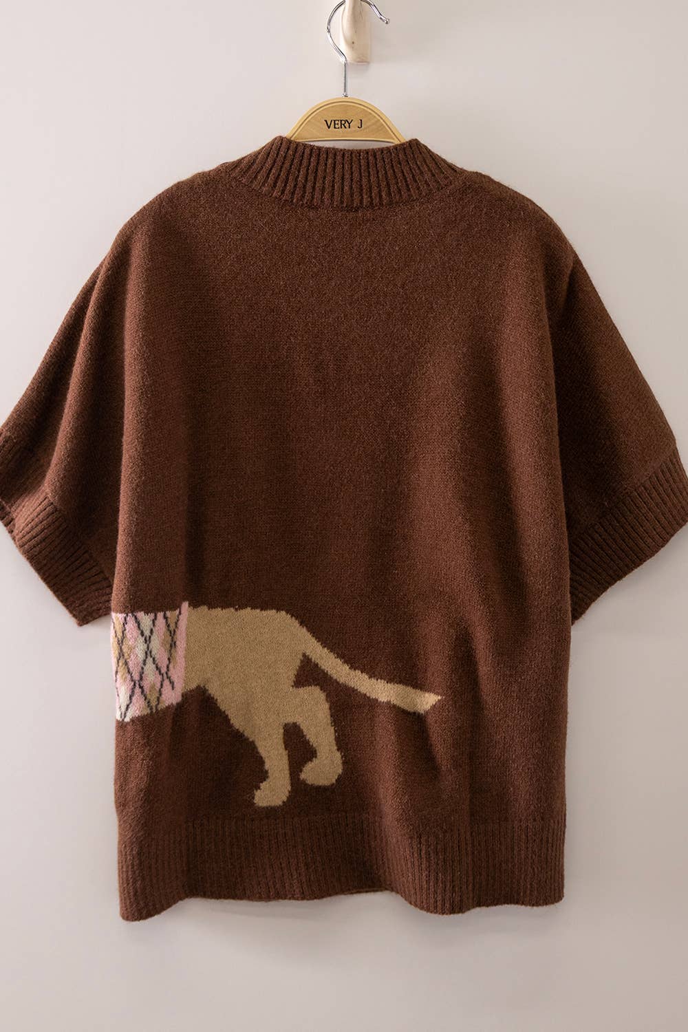 Buddy Dog Graphic Short Sleeve Knit