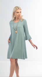 Flutter Sleeve Dress