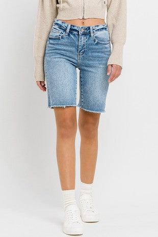 High Rise Biker Shorts