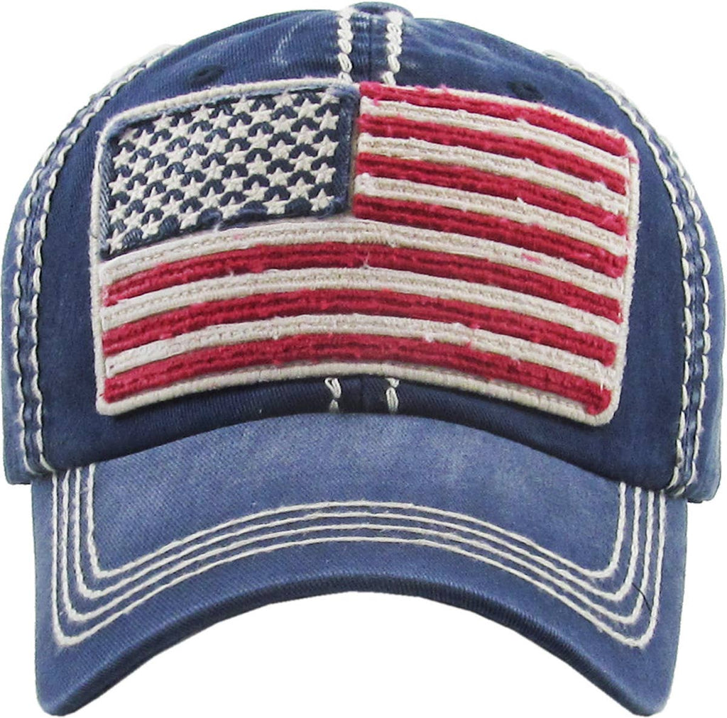 USA Flag Vintage Ballcap
