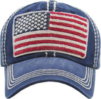 USA Flag Vintage Ballcap