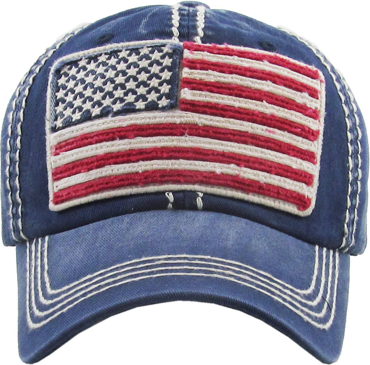 USA Flag Vintage Ballcap