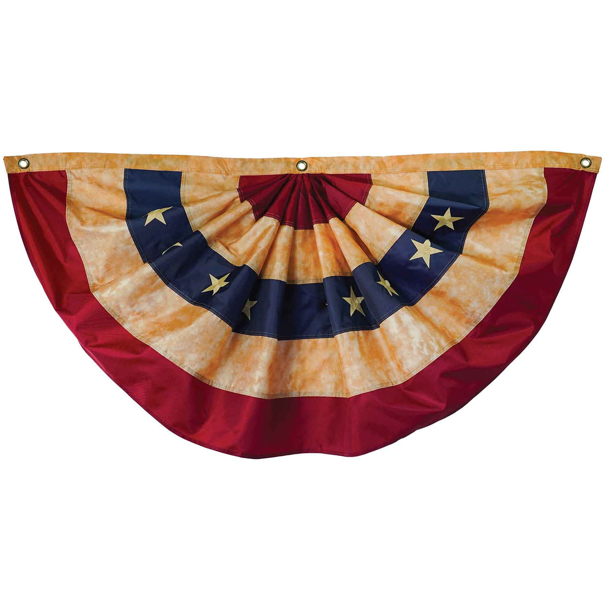 Pleated Fan Americana Bunting, 2' x 4'