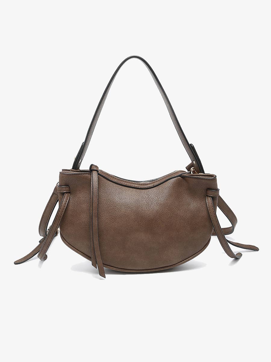 Jen & Co. - M2743 Donnatella Distressed Crossbody Bag
