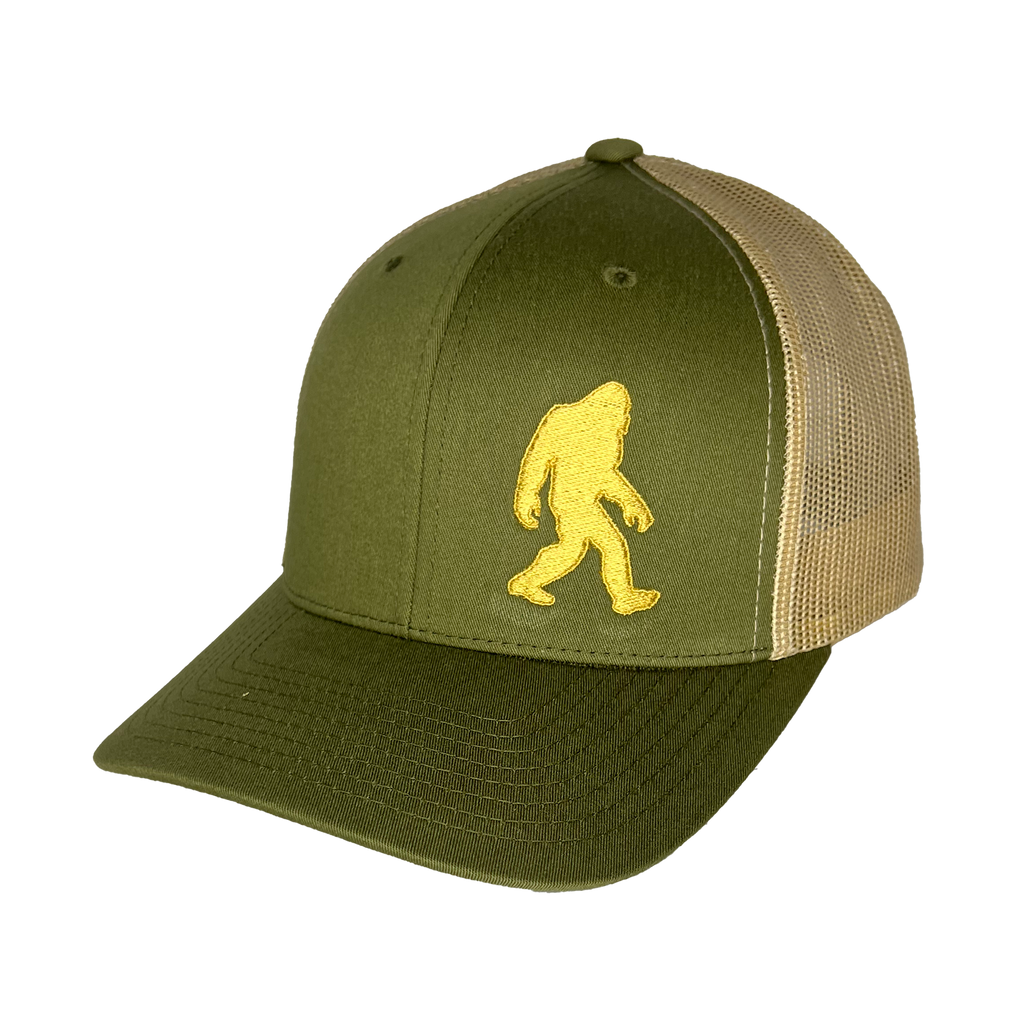 Direction Apparel - Sasquatch Embroidered Curved Bill Trucker Cap