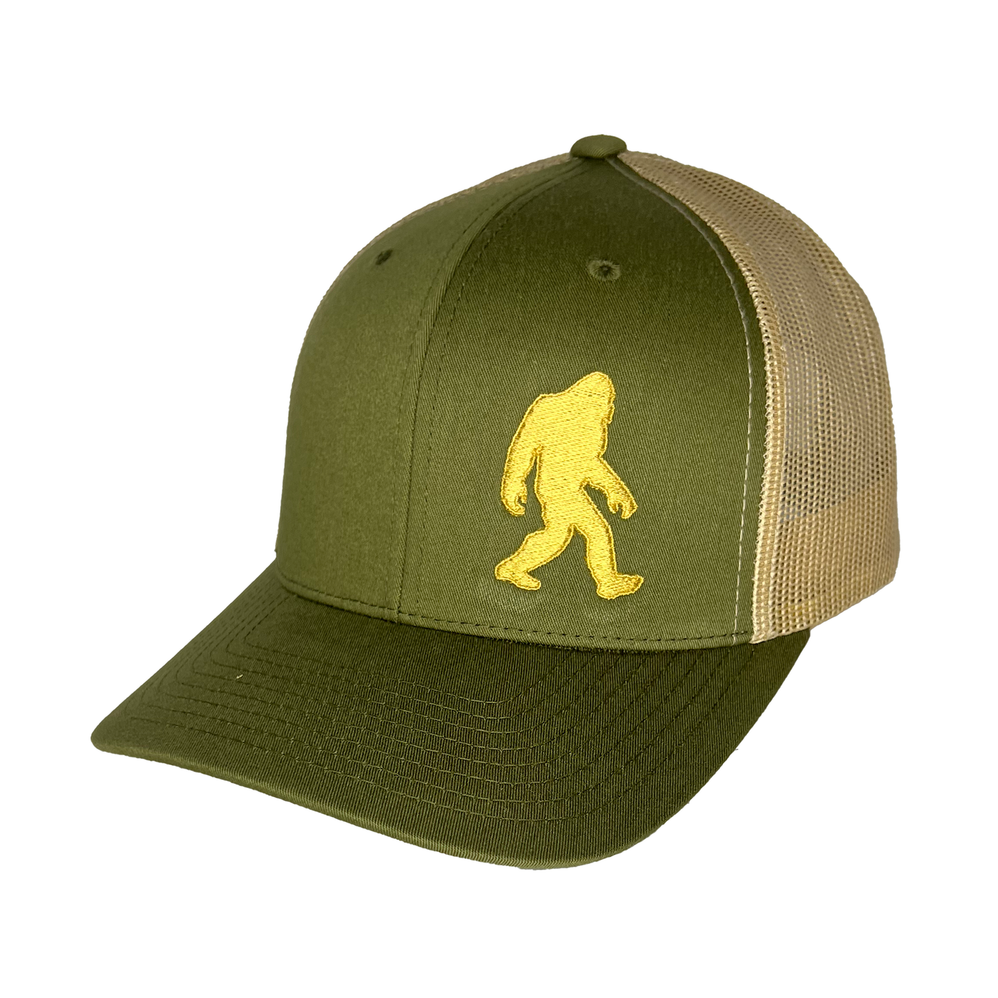 Direction Apparel - Sasquatch Embroidered Curved Bill Trucker Cap