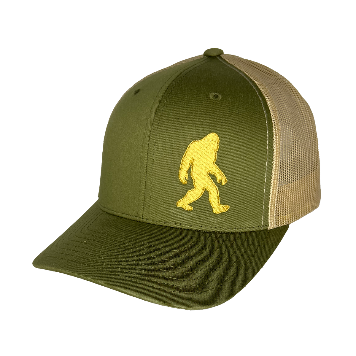 Direction Apparel - Sasquatch Embroidered Curved Bill Trucker Cap