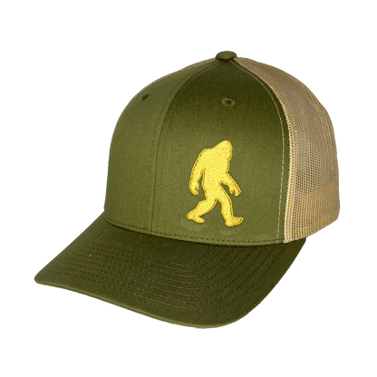 Direction Apparel - Sasquatch Embroidered Curved Bill Trucker Cap