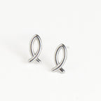 Howard's - Waterproof Earrings Ichthy Studs in Gold & Stainless Steel