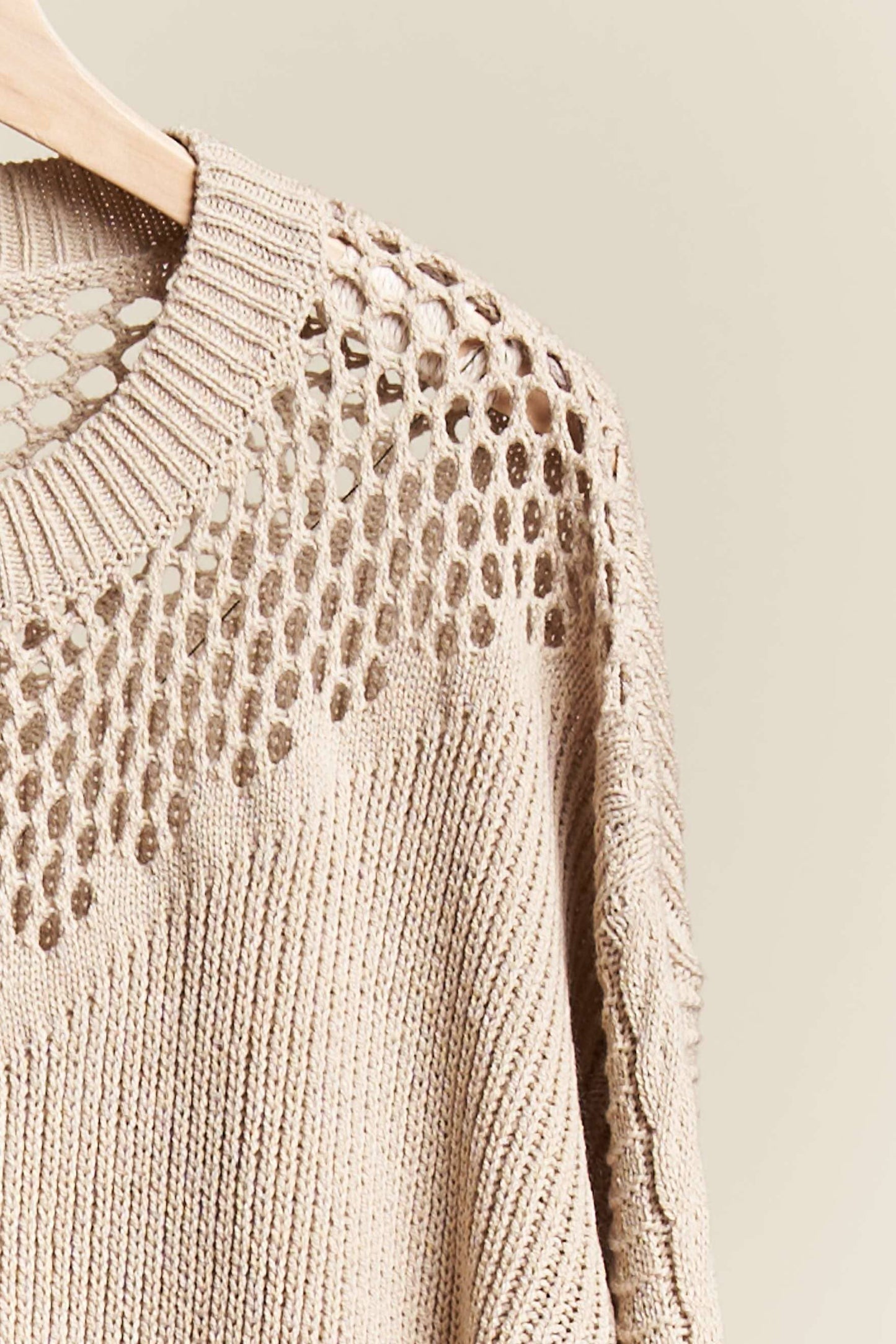 Mello. - Multi Texture Sweater