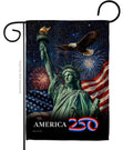 America 250 Flag Statue of Liberty USA 250th Home Decor