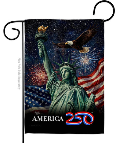 Two Group Flag Co - America 250 Flag Statue of Liberty USA 250th Home Decor