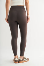 Mono B - Newport FlexForm Foldover High-Waisted Leggings