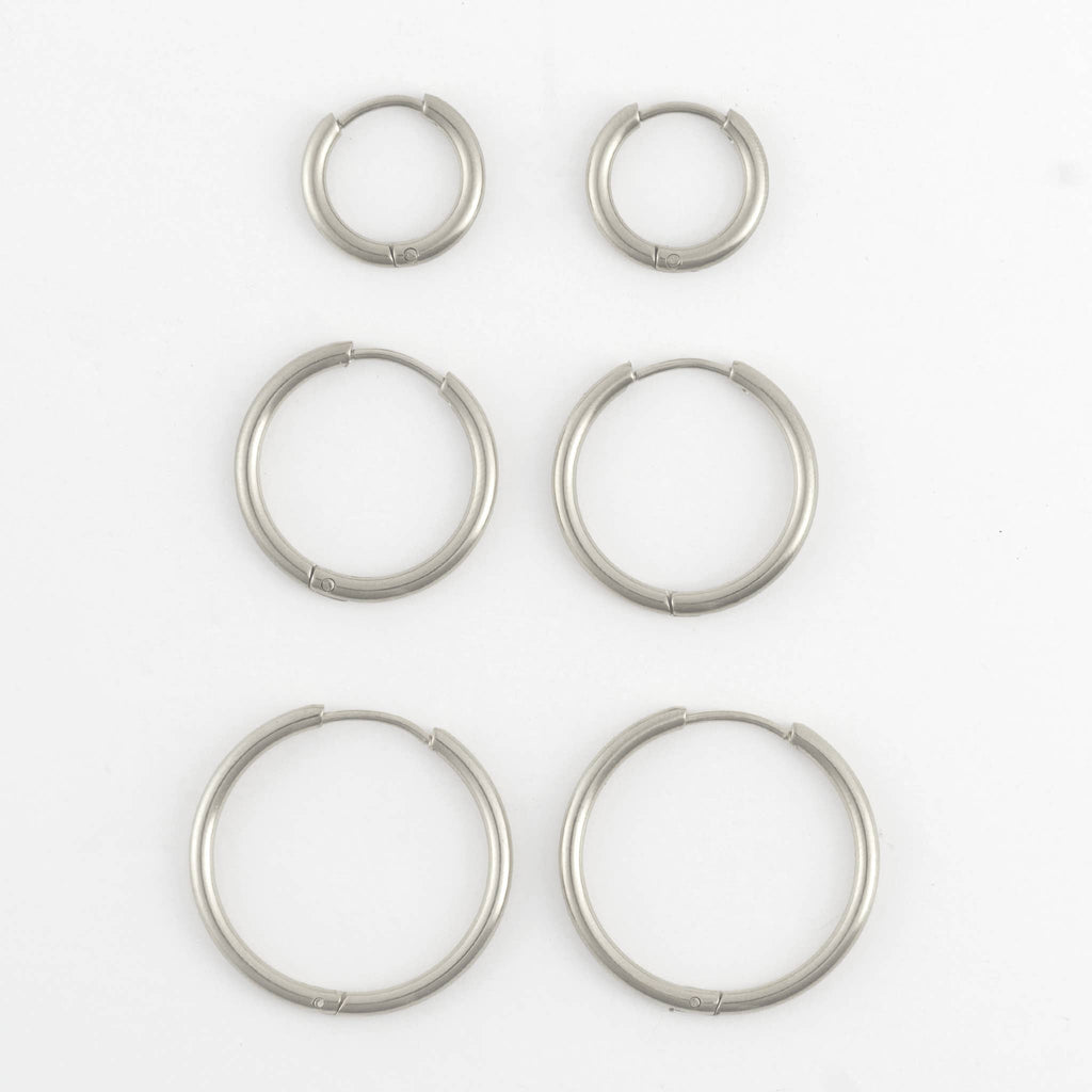 Howard's - Narelle Waterproof Classic Hoop Earring Trio