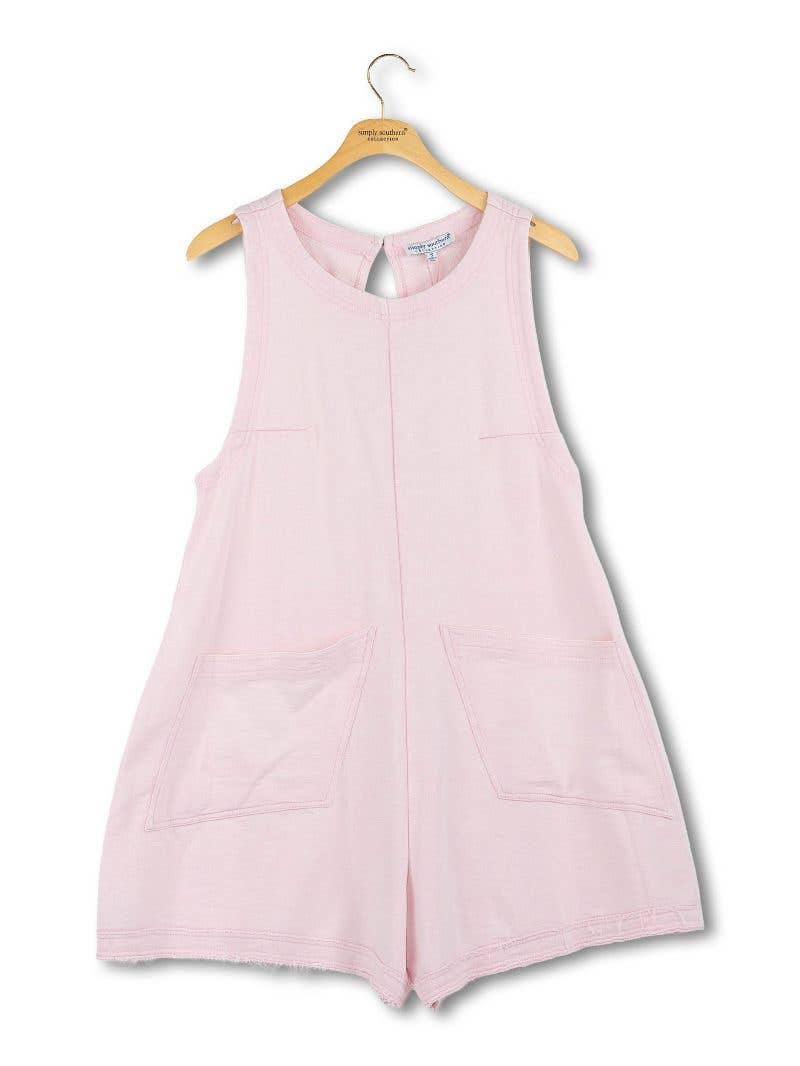 Simply Southern - Washed Pocket Romper