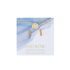 Howard's - Waterproof Earrings Crystal Bar Studs with Glass Gemstones