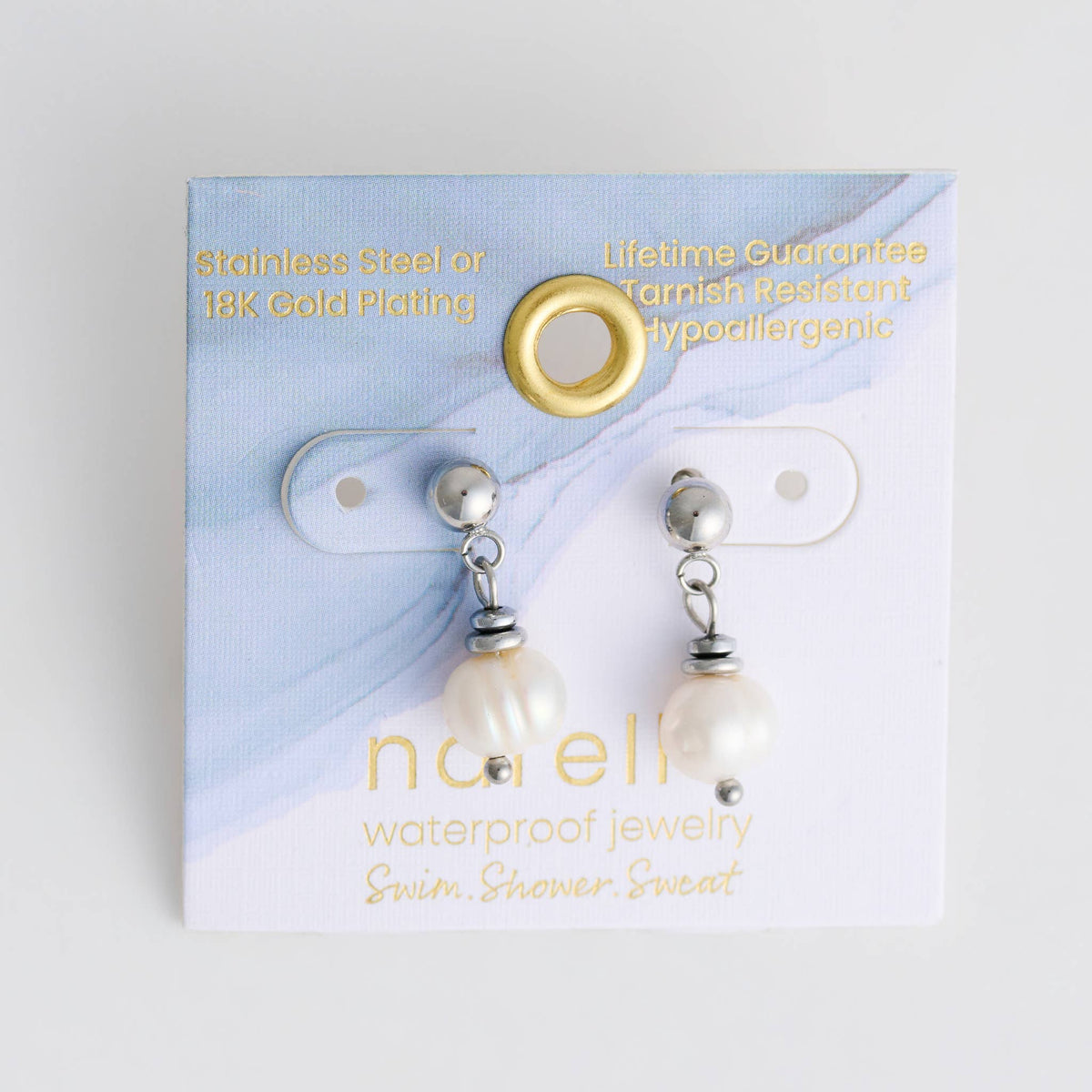 Howard's - Pearl Earrings Drop Freshwater Waterproof Jewelry Narelle