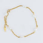 Howard's - Narelle Waterproof Gold Plated Pearl Anklet