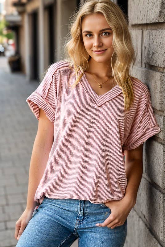 HEIMISH - ET7484-10 SOLID URBAN RIBBED TOP