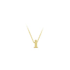 Maya J - Lower Case Mini Initial Necklaces