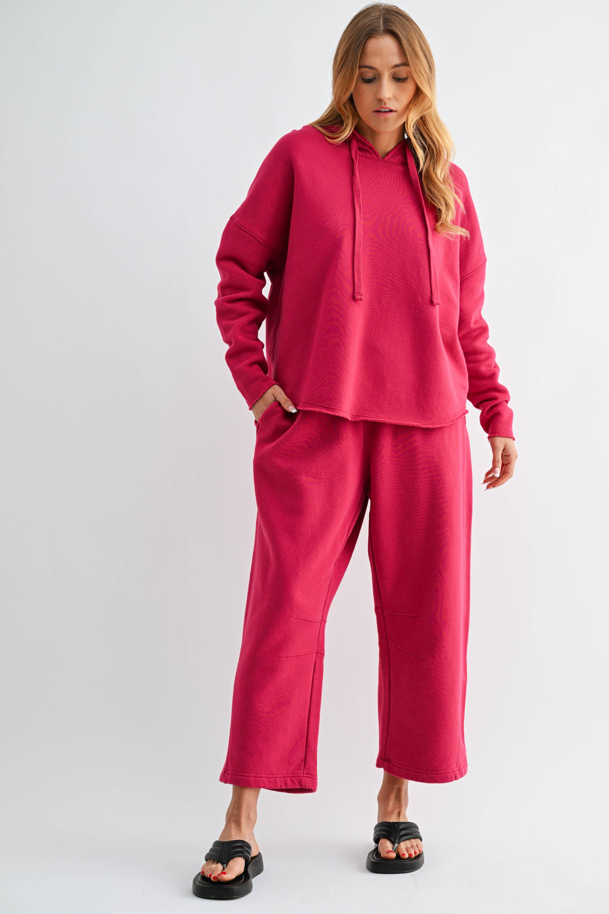 Mono B - Malibu Air Cotton Barrel Lounge Pants