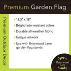 Briarwood Lane - Harvest Turkey Burlap Garden Flag
